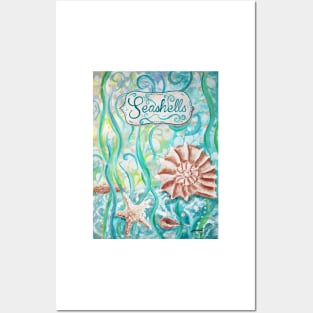 Seashells II by Jan Marvin Posters and Art